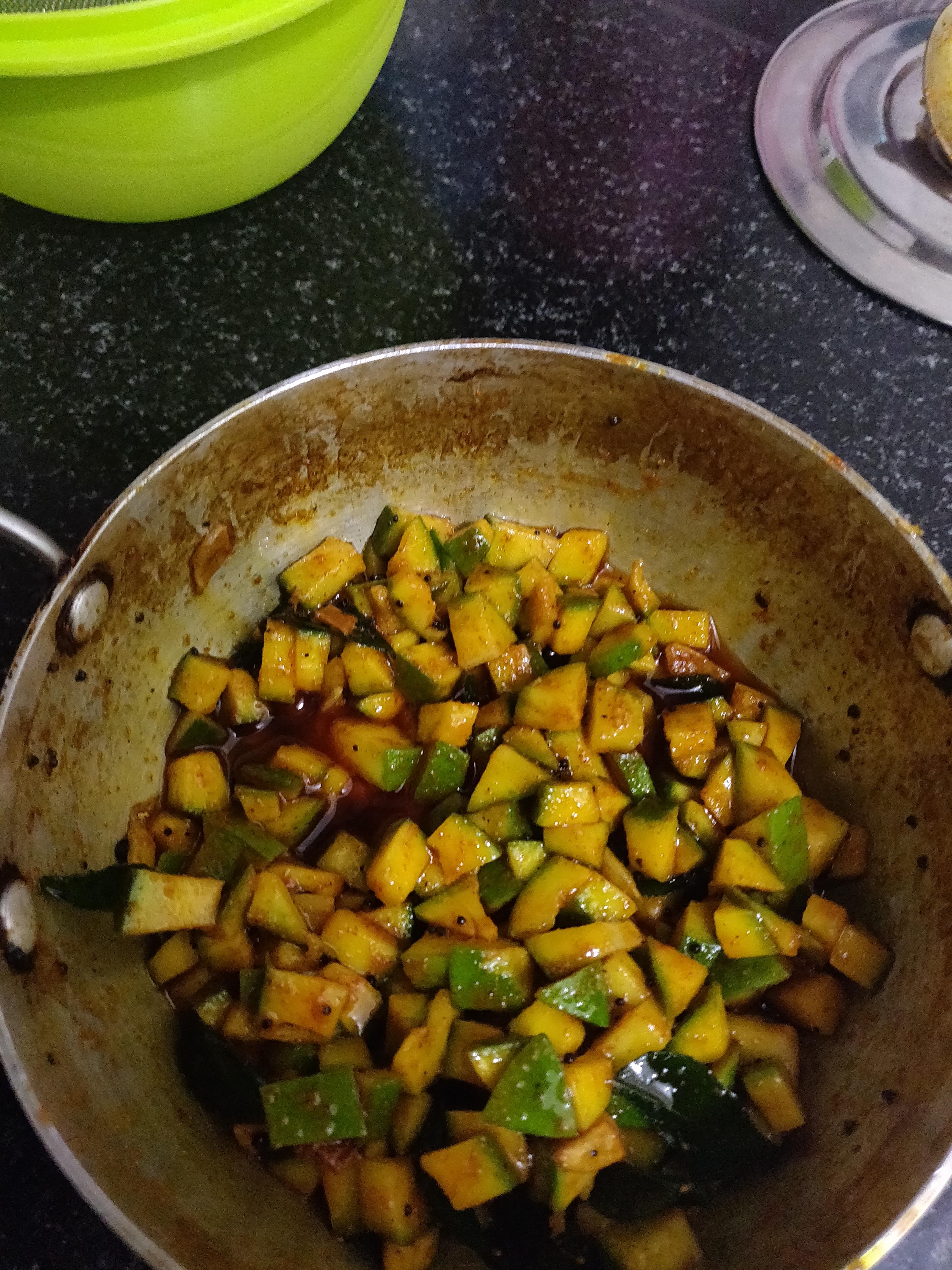 Kerala style mango pickle